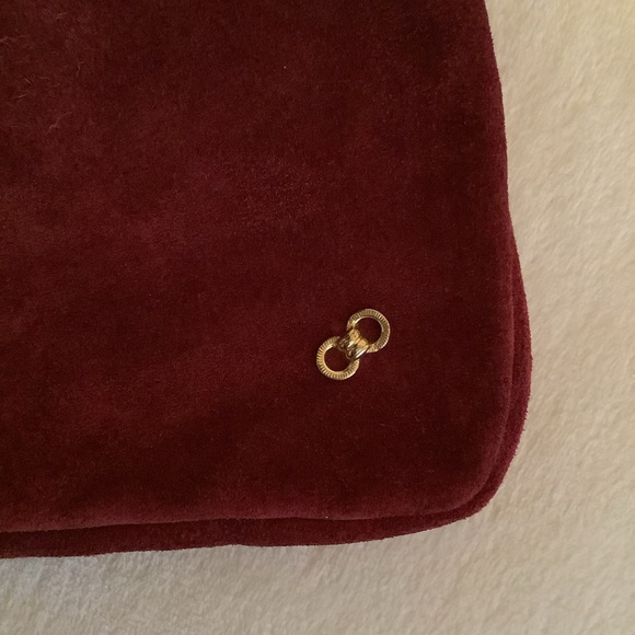 Suede Leather Clutch - Picture 6 of 11